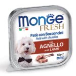 Monge Fresh Pate, komadići s janjetinom, 100 gr