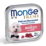 Monge Fresh Pate, komadići s govedinom, 100 gr