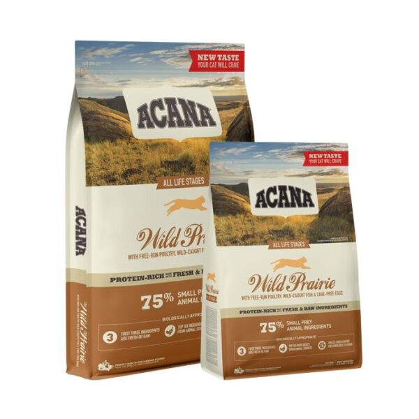 acana wild prarie cat food set