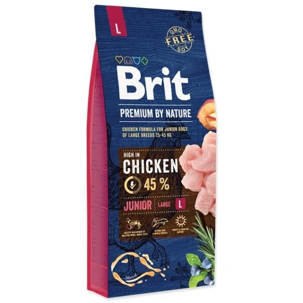 brit premium by nature junior l 15kg slika 101538715