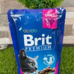 Brit Premium Cat, komadići u umaku s piletinom i puretinom, vrećica100g
