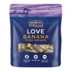 Fish4Dogs LOVE Wraps poslastice, banana 100g