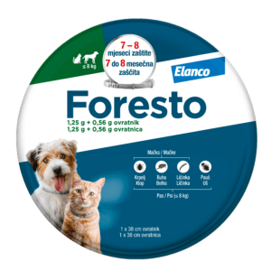 foresto ogrlica protiv buha i krpelja