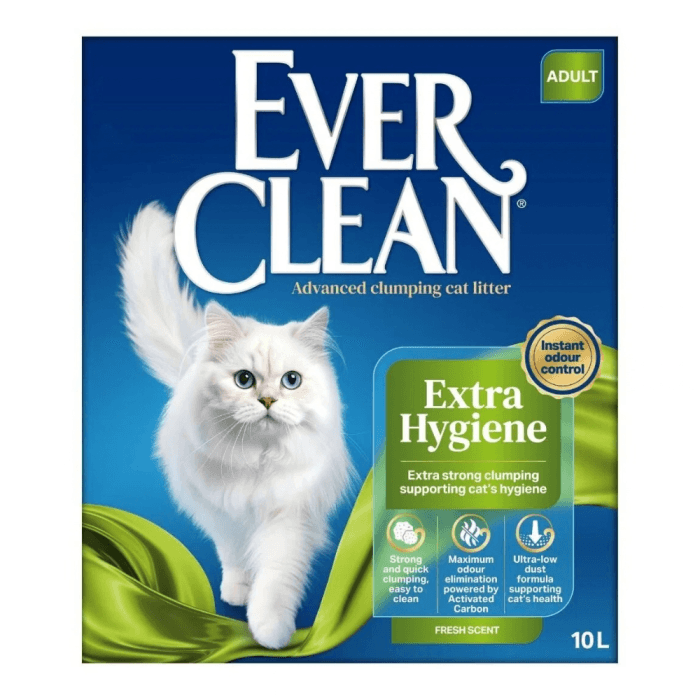 Ever Clean Extra Hygiene/Strong scented 10 l, pijesak za mačke